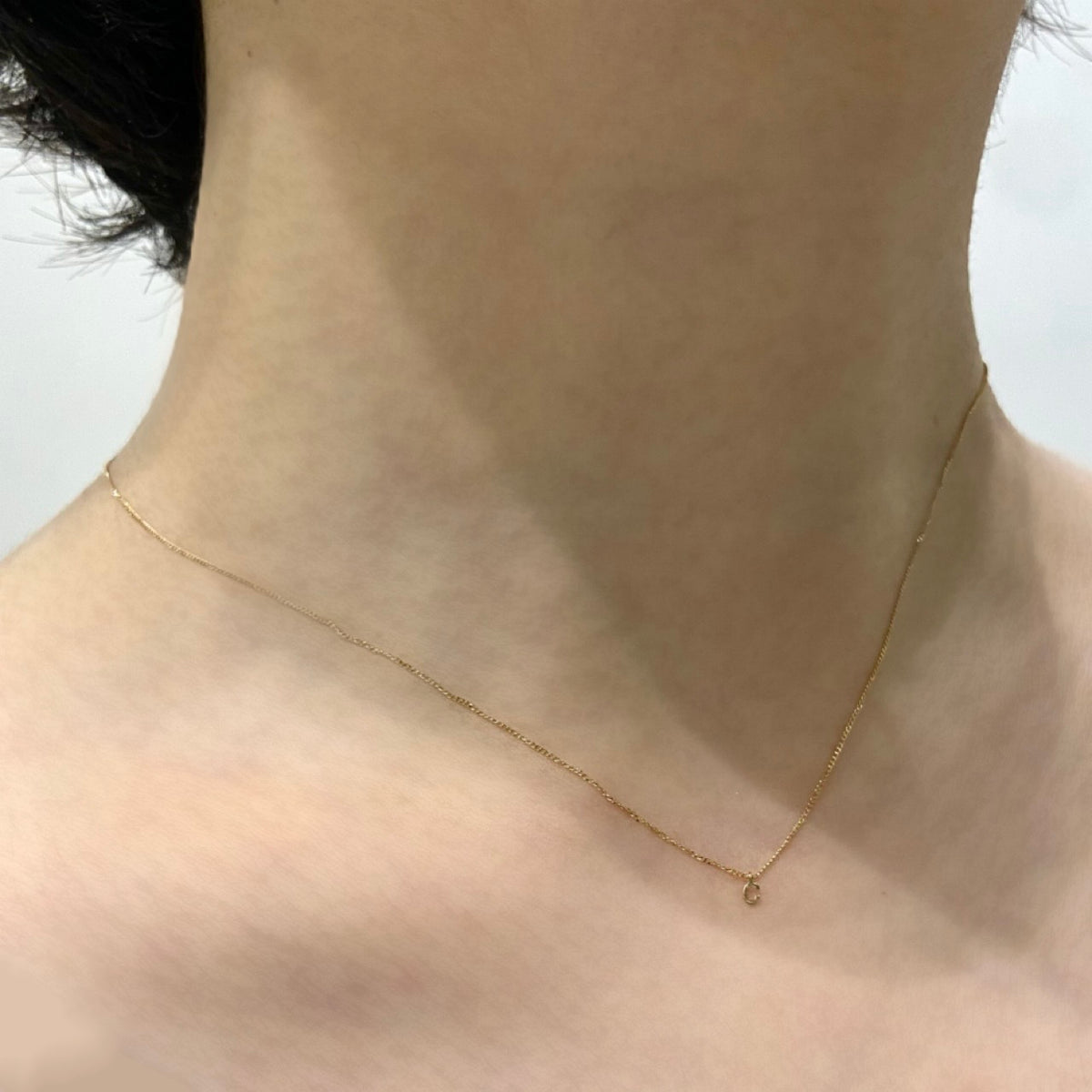 gramーネックレス K18 yellow gold【新品】 K18 initial necklace – gram-onlineshop
